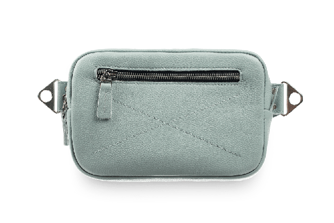 Поясная сумка Bumbag Grey-Blue  Голубой - Верфь